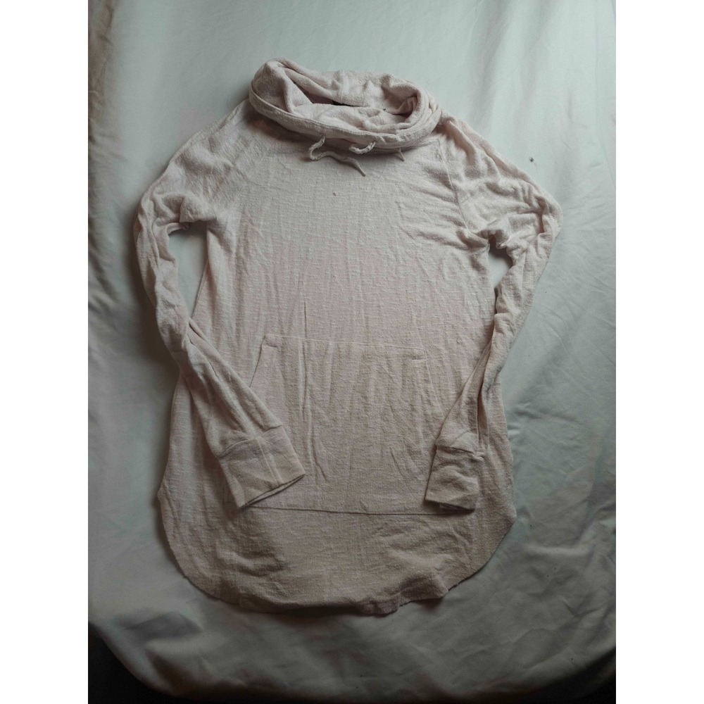 Derek‎ Heart Pullover Hoodie Womens Medium Pink Knit Casual Athleisure Outdoor